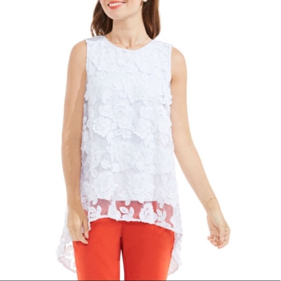 vince camuto high low top